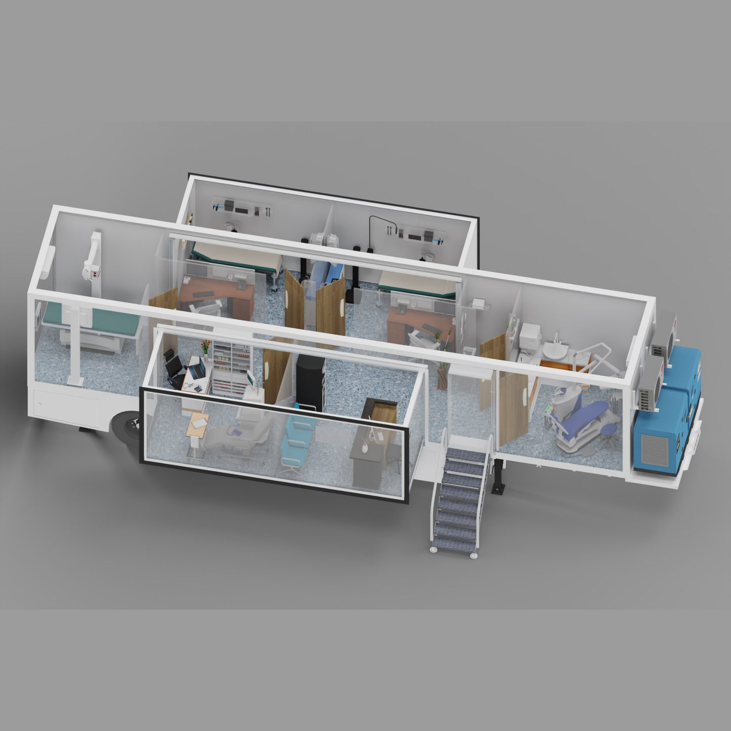 Mobile Klinik (maßgeschneiderte medizinische Einheit)